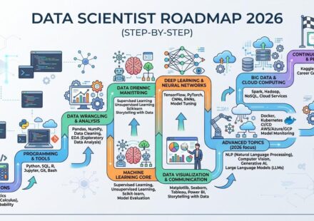 Data Scientist Roadmap 2026 (Step-by-Step)