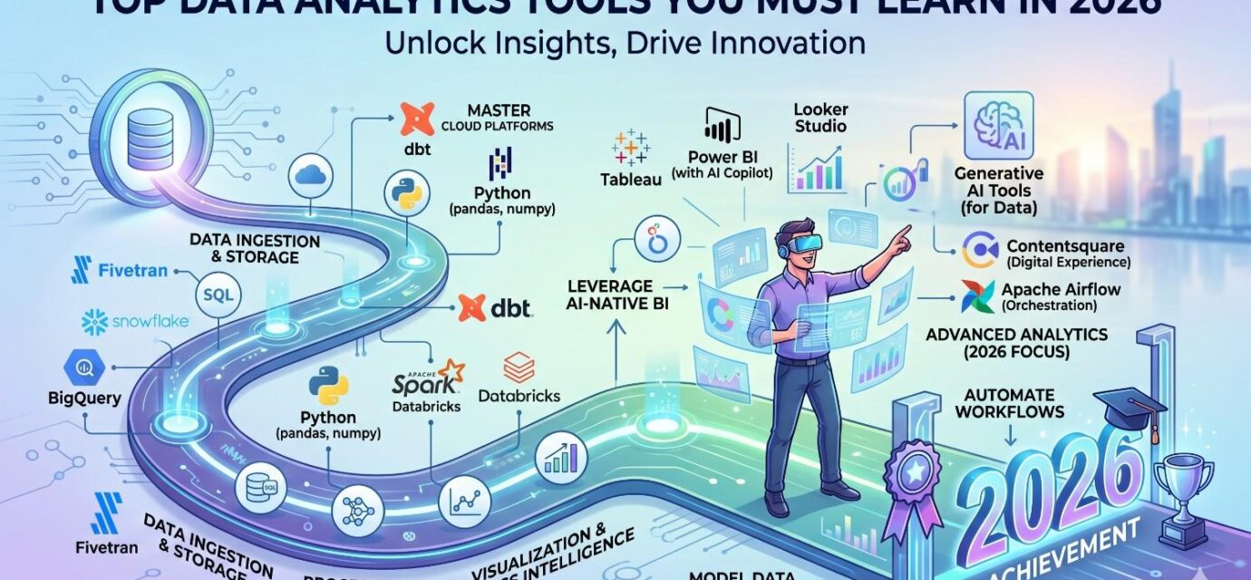 Top Data Analytics Tools You Must Learn in 2026