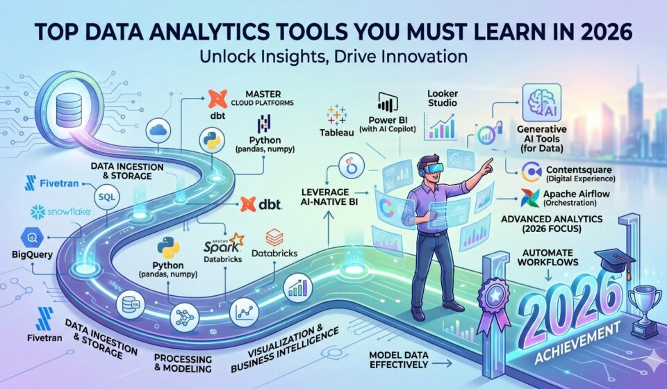 Top Data Analytics Tools You Must Learn in 2026